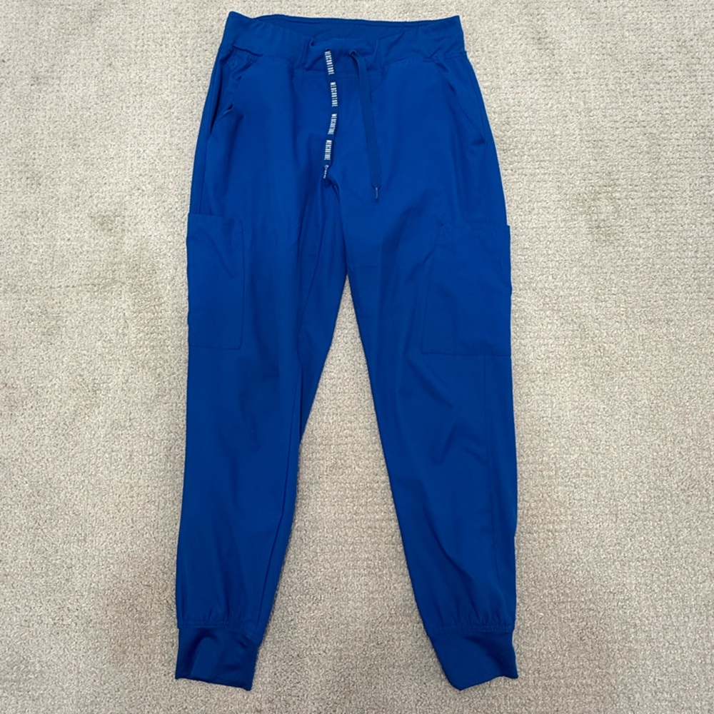 Med Couture Women's Blue Jogger Pants